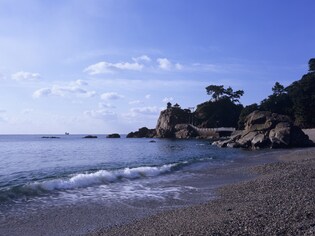 日本三大名月観賞地、高知の桂浜