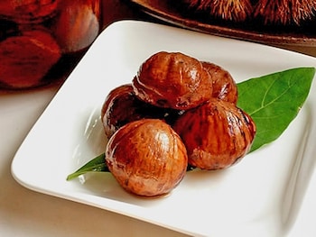 栗の渋皮煮の作り方！大根おろしがコツの栗料理レシピ [ホームメイド  