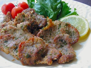 天然ライブロックポークカツレツ