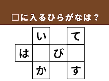 【クロスワードパズルクイズ】解けるとすっきり！ 空欄に共通する2文字は？ 植物にまつわる言葉がヒント