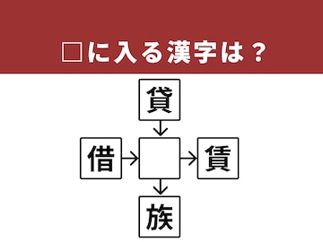 【漢字クロスワードパズル】1分間の脳トレに！ □に入る漢字は？ 住まいにまつわる言葉がヒント