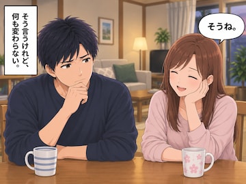 【マンガ】「理想の妻」の条件とは？穏やかで優しく反論しない女性と結婚した男性、円満の条件に気づく【前編】