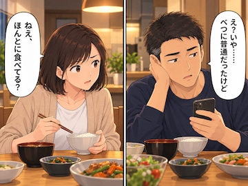 【漫画】妻の手作り弁当が暴いた夫の悪事!? 異変を察知した妻が弁当に仕込んだイタズラで意外な展開が……【前編】