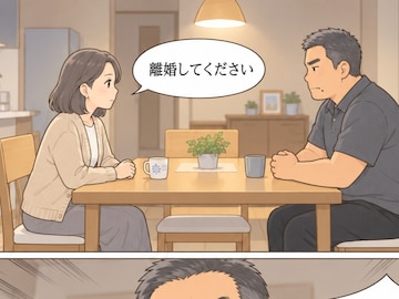 【マンガ】「一刻も早く縁を切りたかった」熟年離婚した53歳女性の“夫との最悪な別れ方”【前編】