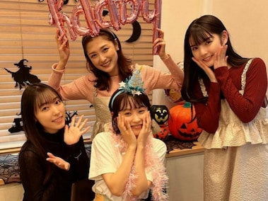 超豪華集合」道重さゆみ、亀井絵里らと高橋愛の誕生日を祝福