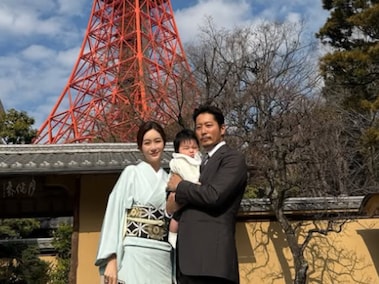 黒木啓司、生後6カ月～6歳の子どもとハワイへ！ 「啓司さんにそっくり