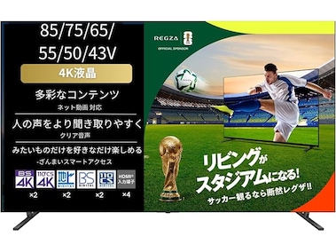REGZA レグザ テレビ 55E350R (55インチ / 4K テレビ/液晶/クリア音声