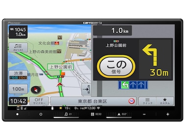 Amazonベストセラー1位】Pioneer「カーナビ」は分かりやすいルート案内