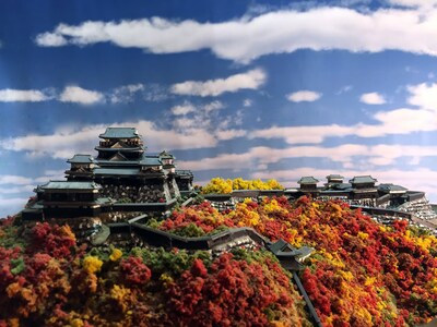 日本の名城を情景と共に復元したジオラマ模型（全国各地40城）を展示（画像提供：お城EXPO実行委員会）