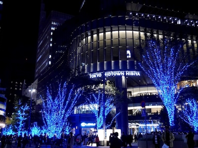 東京ミッドタウン東京の初クリスマス