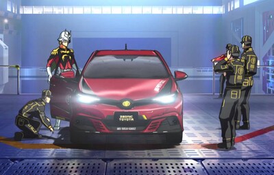 Char Aznable Trades His Zaku II for a Toyota