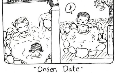 Onsen Date in Tokyo