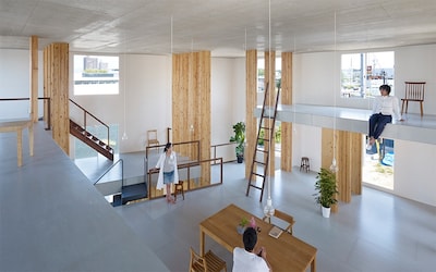 Incredible Bamboo Grove Office in Nagoya