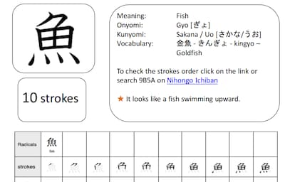 Download these Kanji Worksheets Free!