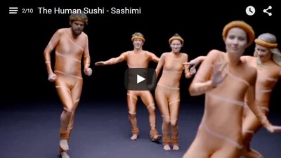 Interpretive Sushi Dance from Norway