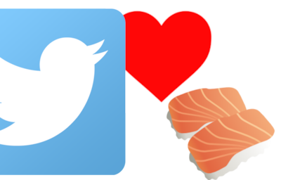 Change Your Twitter Heart to Sushi!