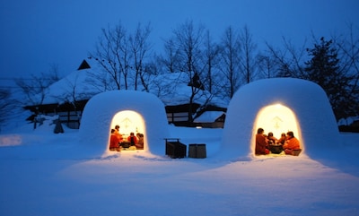 不用去到北极也能体验的“雪屋”