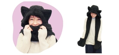 The Purrrfect Fluffy Feline Scarf