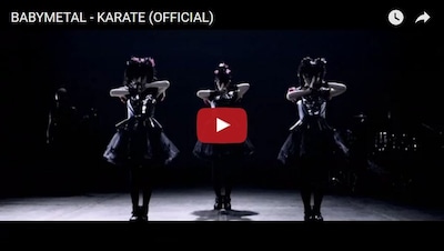 Babymetal Goes Spooky with Karate MV