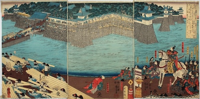 ภาพปราสาทสไตล์ Ukiyo-e ที่งดงามน่าชมทั้ง 6 ภาพ