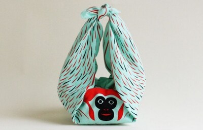 Grab Hold of These Hanging Animal 'Furoshiki'