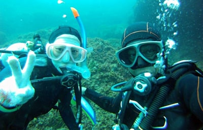 Scuba Diving Sessions on Miyakejima Island