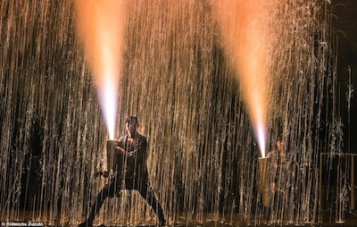 Spectacular Handheld Bamboo Fireworks Photos