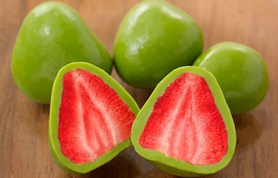 Snack on Some Strawberries Dipped in Matcha