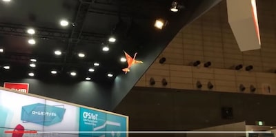 Meet Orizuru: the First Flying Origami Crane