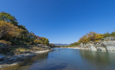 長瀞遊船與刨冰