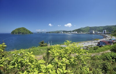 一日游徒步旅行到浅虫温泉