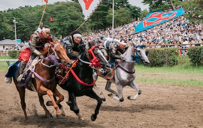 到福島目睹真正的武士！傳承千年的相馬野馬追節