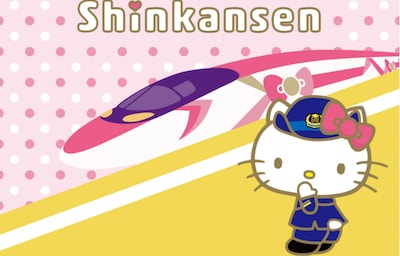 Say Hello to the Hello Kitty Bullet Train!