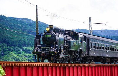 大井川鐵道蒸汽火車｜在晴朗風景中行走的SL之深奧妙趣