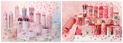 Starbucks Releases 2019 Cherry Blossom Merch