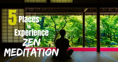 5 Places to Experience Zen Meditation in Japan