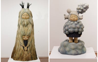 Whimsical Japanese Wood Carvings