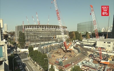 TIME-LAPSE: Tokyo Olympic Stadium