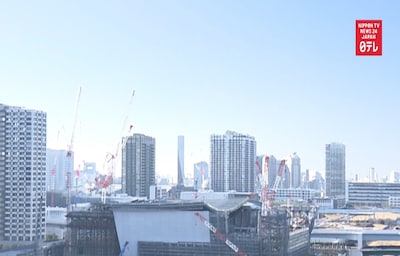 TIME-LAPSE: Tokyo Olympics Ariake Arena