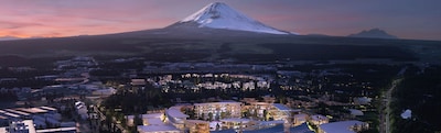 Toyota's Future City Near Mount Fuji