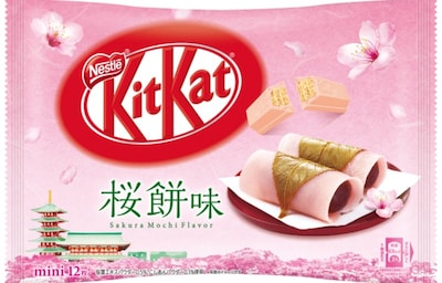 New Japanese Kit Kats Starring Sakura Mochi