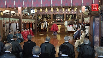 Private Shinto Ritual Streamed to Viewers