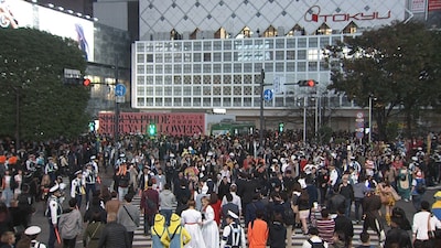 No Halloween Gathering in Shibuya in 2020