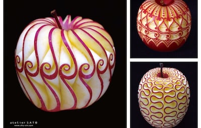 Artist Uses Fruits & Vegetables for Carvings