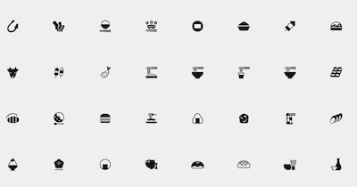 250+ Free Pictograms All About Life in Japan