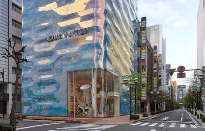 Louis Vuitton's Water Design Shimmers in Ginza