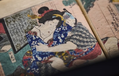 Erotic Ukiyo-e Exhibition in Tokyo’s Nightlife District