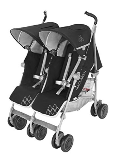 Maclaren マクラーレン ベビーカー ツイン テクノ ブラック Twin Techno Black