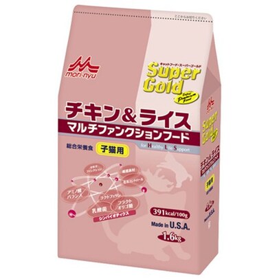 スーパーゴールド チキン&ライス 子猫用 1.6kg