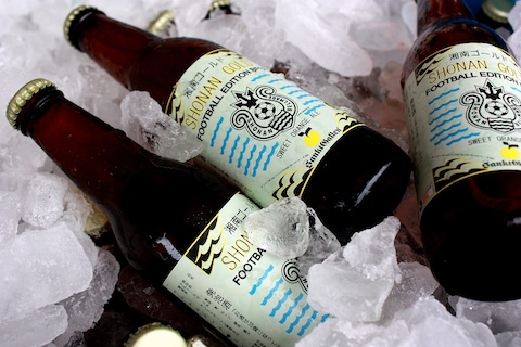 ベルマーレビールは2009年6月から販売されている、Jリーグクラブ初の公式クラフトビール（画像提供：サンクトガーレン）